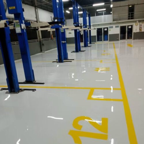 Epoxy Self Leveling-Sport-floor-67